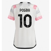 Juventus Paul Pogba #10 Fotballklær Bortedrakt Dame 2023-24 Kortermet